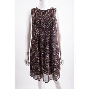 ModCloth Womens Shift Dress S Multi-Color Floral Knee Length Sleeveless NWOT